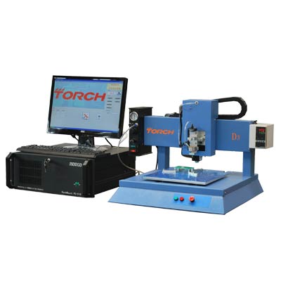 廣東日成全自動點膠機解決LED芯片封裝的難題【波峰焊 回流焊】